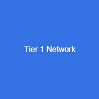 Tier 1 Network