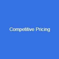 Competitive Pricing