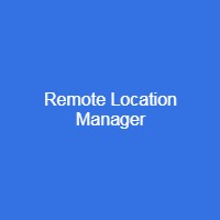 Remote Location Manager